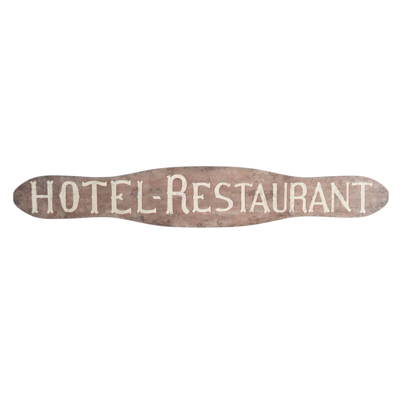 Hello Honey® Natural Hotel Restaurant Vintage Wood Wall Art